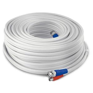 Swann HD Video and Power Cable - 100ft / 30m - White