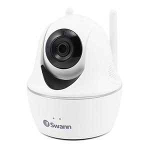 Caméra de sécurité Wi-Fi HD 1080p audio de Swann, blanc