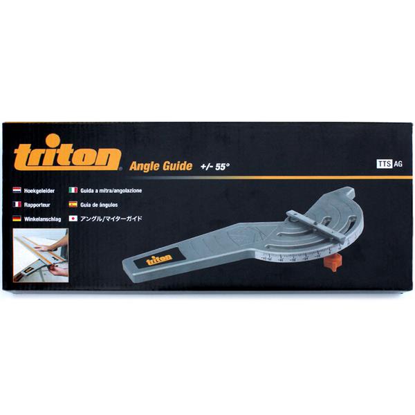 Guide d'angle Triton, 55°, blanc