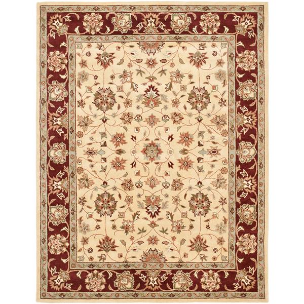 Safavieh Heritage Decorative Rug - 7-ft 6-in x 9-ft 6-in - Ivory
