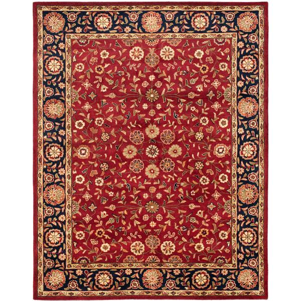 Safavieh Heritage Decorative Rug - 7-ft 6-in x 9-ft 6-in - Navy