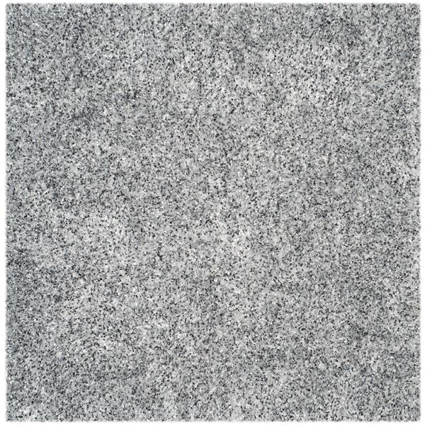 Safavieh Malibu Square Shag Rug - 7-ft x 7-ft, Silver MLS431S-7SQ | RONA