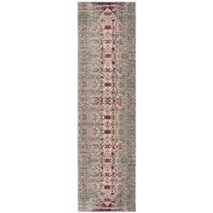 Safavieh Monaco Decorative Rug - 2.2-ft x 6-ft - Grey/Ivory