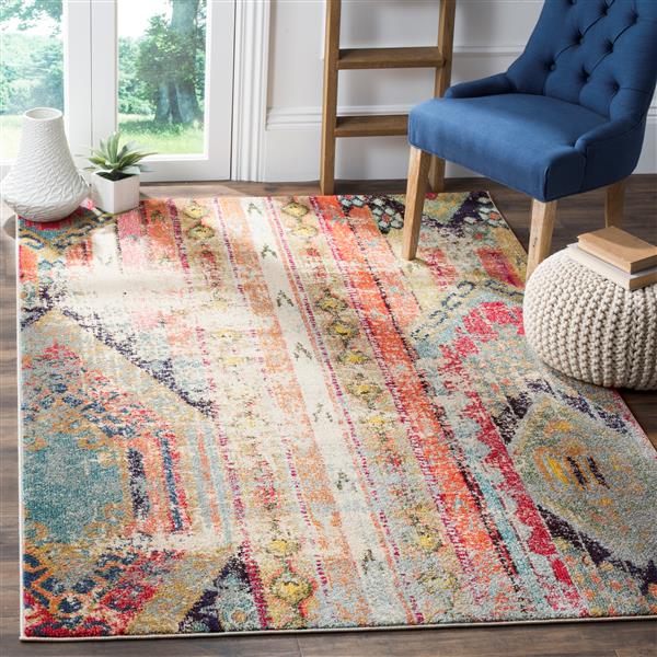 Safavieh Monaco Decorative Rug - 5-ft x 5-ft - Multi