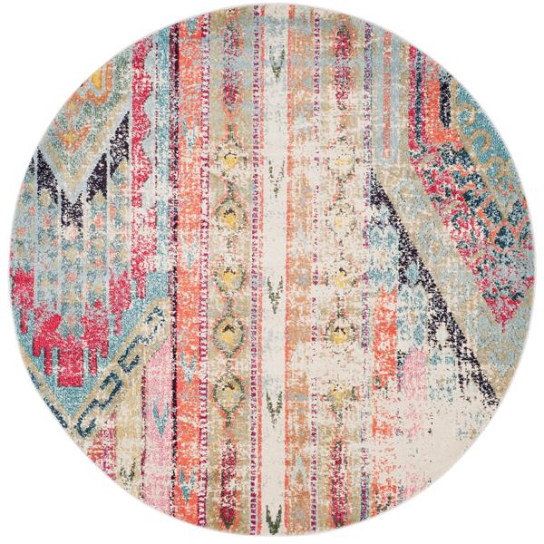 Safavieh Monaco Decorative Rug - 5-ft x 5-ft - Multi