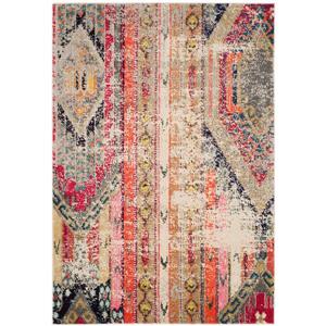 Safavieh Monaco Decorative Rug - 4-ft x 5.6-ft - Light Grey/Multi