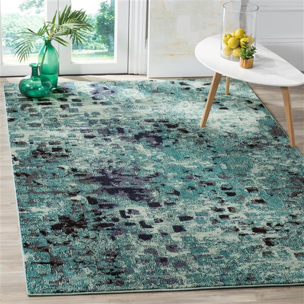 Safavieh Monaco Decorative Rug - 3-ft x 5-ft - Light Blue/Multi