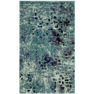 Safavieh Monaco Decorative Rug - 3-ft x 5-ft - Light Blue/Multi