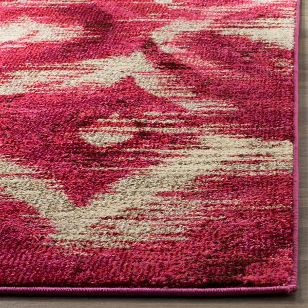 Safavieh Monaco Decorative Rug - 4-ft x 5.6-ft - Fuchsia/Cream