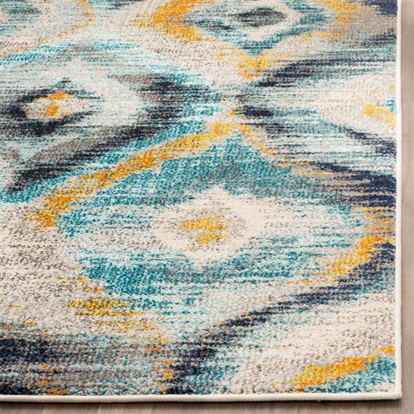 Safavieh Monaco Decorative Rug - 3-ft x 5-ft - Blue/Multi