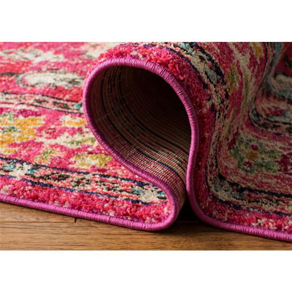 Safavieh Monaco Decorative Rug - 5-ft x 5-ft - Pink/Multi