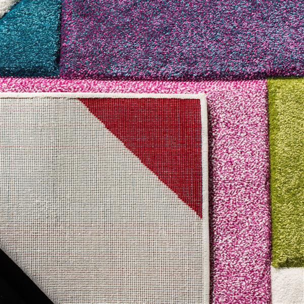 Safavieh Hollywood Decorative Rug - 2.6-ft x 5-ft - Ivory/Rose