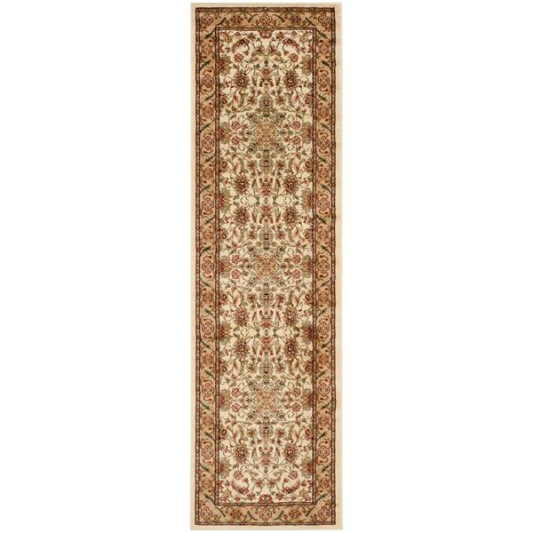 Safavieh Lyndhurst Decorative Rug - 2.3-ft x 20-ft - Ivory/Tan