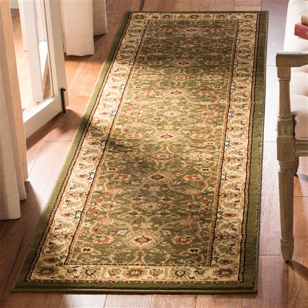 Safavieh Lyndhurst Decorative Rug - 2.3-ft x 20-ft - Sage/Ivory