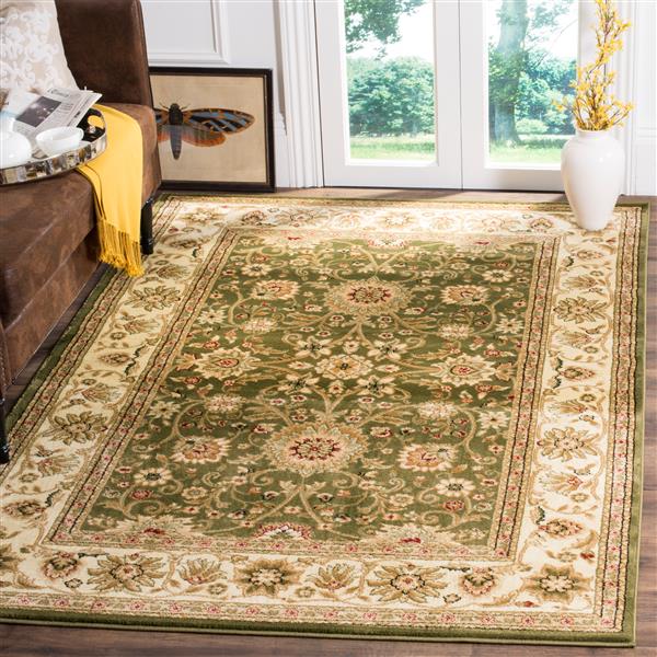 Safavieh Lyndhurst Decorative Rug - 3.3-ft x 5.3-ft - Sage/Ivory