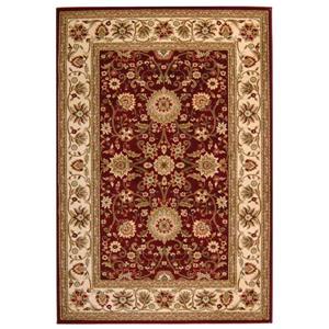 Safavieh Lyndhurst Decorative Rug - 4-ft x 6-ft - Red/Ivory