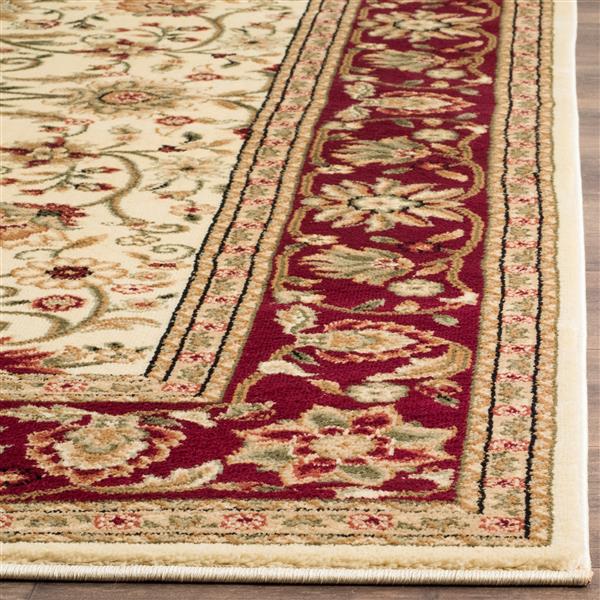 Safavieh Lyndhurst Decorative Rug - 4-ft x 6-ft - Ivory/Red