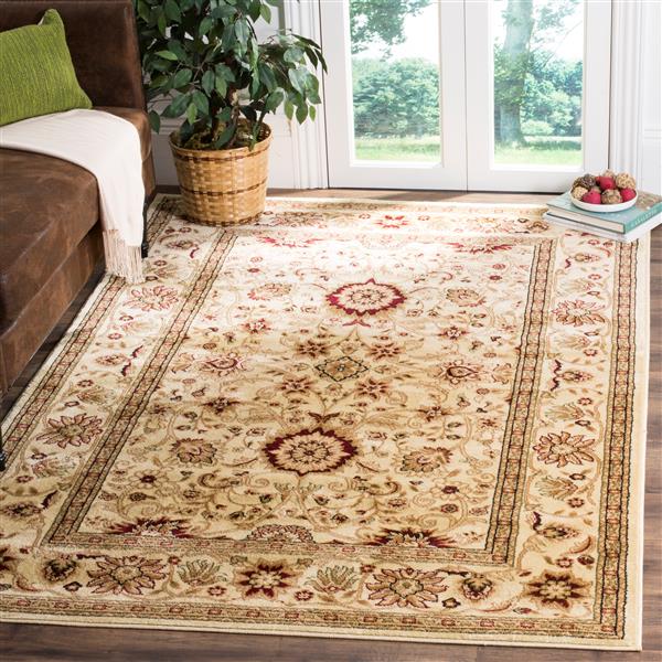 Safavieh Lyndhurst Decorative Rug - 3.3-ft x 5.3-ft - Ivory/Ivory