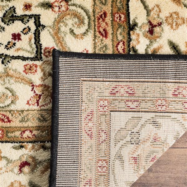 Safavieh Lyndhurst Decorative Rug - 2.3-ft x 20-ft - Black/Ivory