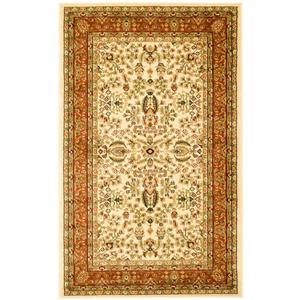 Safavieh Lyndhurst Decorative Rug - 3.3-ft x 5.3-ft - Ivory/Rust