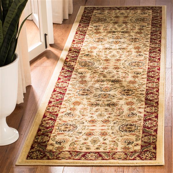 Safavieh Lyndhurst Decorative Rug - 2.3-ft x 12-ft - Ivory/Red