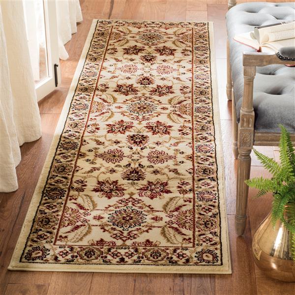 Safavieh Lyndhurst Decorative Rug - 2.3-ft x 20-ft - Ivory/Ivory
