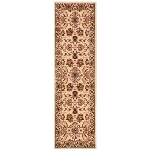 Safavieh Lyndhurst Decorative Rug - 2.3-ft x 20-ft - Ivory/Ivory
