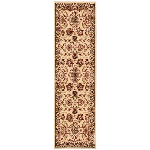 Safavieh Lyndhurst Decorative Rug - 2.3-ft x 8-ft - Ivory/Ivory