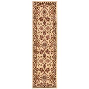 Safavieh Lyndhurst Decorative Rug - 2.3-ft x 8-ft - Ivory/Ivory