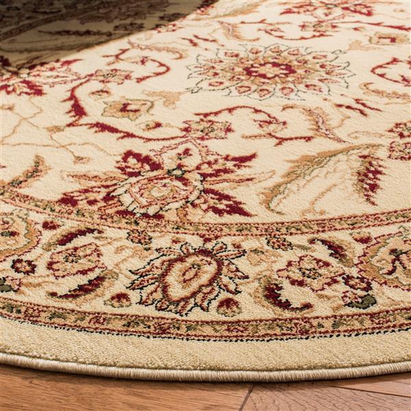 Safavieh Lyndhurst Decorative Rug - 5.3-ft x 5.3-ft - Ivory/Ivory