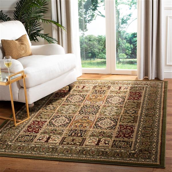 Safavieh Lyndhurst Decorative Rug - 4-ft x 6-ft - Multi/Green