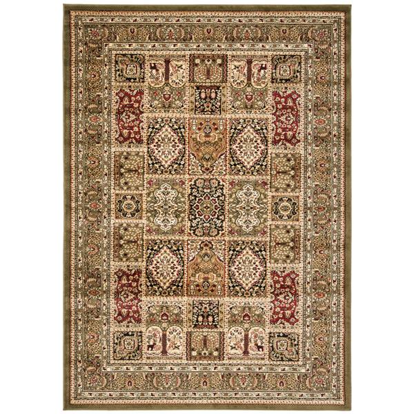 Safavieh Lyndhurst Decorative Rug - 4-ft x 6-ft - Multi/Green