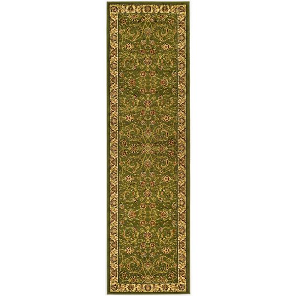 Safavieh Lyndhurst Decorative Rug - 2.3-ft x 16-ft - Sage/Ivory