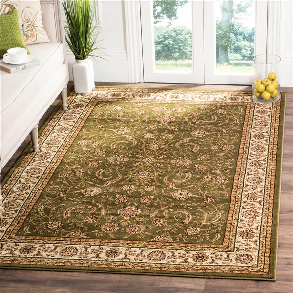 Safavieh Lyndhurst Decorative Rug - 4-ft x 6-ft - Sage/Ivory