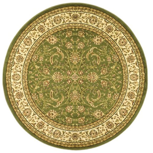 Safavieh Lyndhurst Decorative Rug - 5.3-ft x 5.3-ft - Sage/Ivory