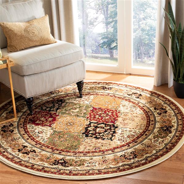 Safavieh Lyndhurst Decorative Rug - 5.3-ft x 5.3-ft - Multi/Ivory
