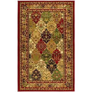 Safavieh Lyndhurst Decorative Rug - 3.3-ft x 5.3-ft - Multi/Red