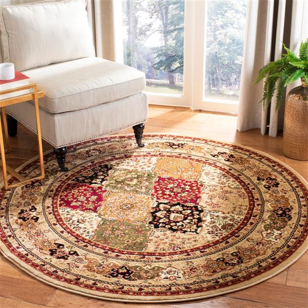 Safavieh Lyndhurst Decorative Rug - 5.3-ft x 5.3-ft - Multi/Beige