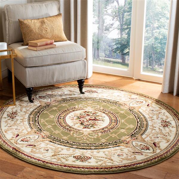 Safavieh Lyndhurst Decorative Rug - 5.3-ft x 5.3-ft - Sage/Ivory