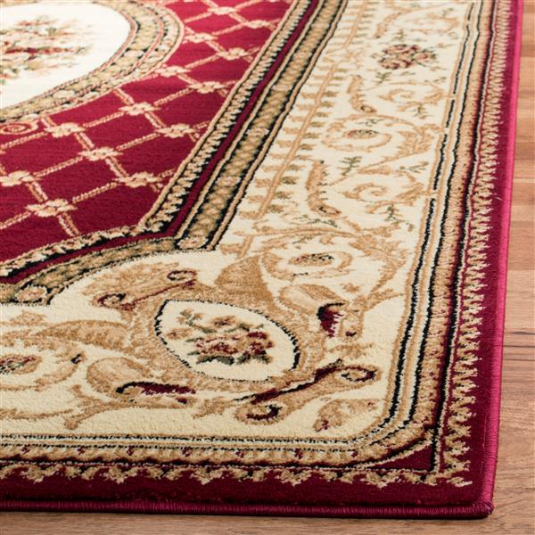 Safavieh Lyndhurst Decorative Rug - 2.3-ft x 8-ft - Red/Ivory