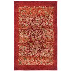 Safavieh Lyndhurst Decorative Rug - 3.3-ft x 5.3-ft - Red/Multi