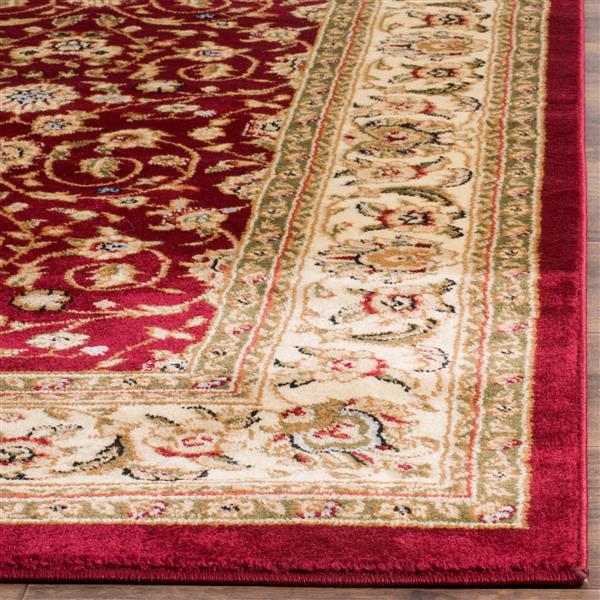 Safavieh Lyndhurst Decorative Rug - 2.3-ft x 8-ft - Red/Ivory