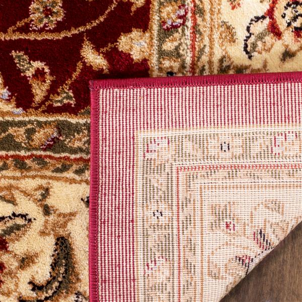 Safavieh Lyndhurst Decorative Rug - 2.3-ft x 8-ft - Red/Ivory