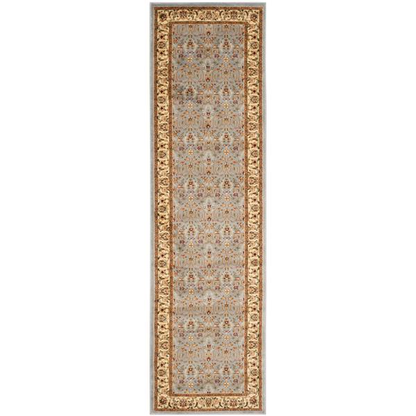 Safavieh Lyndhurst Decorative Rug - 2.3-ft x 8-ft - Light Blue/Ivory