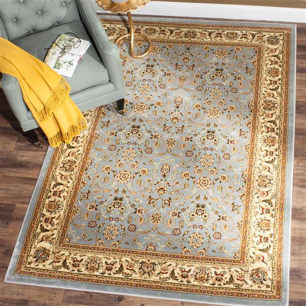 Safavieh Lyndhurst Decorative Rug - 3.3-ft x 5.3-ft - Light Blue/Ivory