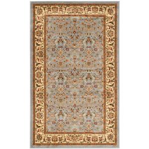 Safavieh Lyndhurst Decorative Rug - 3.3-ft x 5.3-ft - Light Blue/Ivory