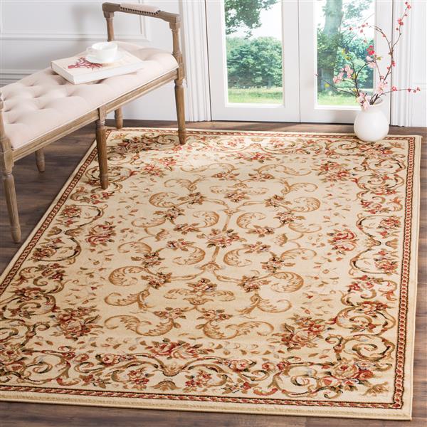 Safavieh Lyndhurst Decorative Rug - 3.3-ft x 5.3-ft - Ivory