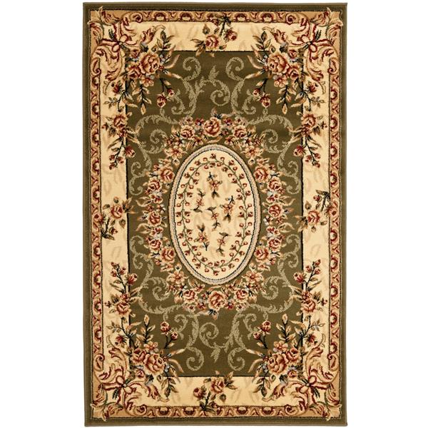 Safavieh Lyndhurst Decorative Rug - 3.3-ft x 5.3-ft - Sage/Ivory