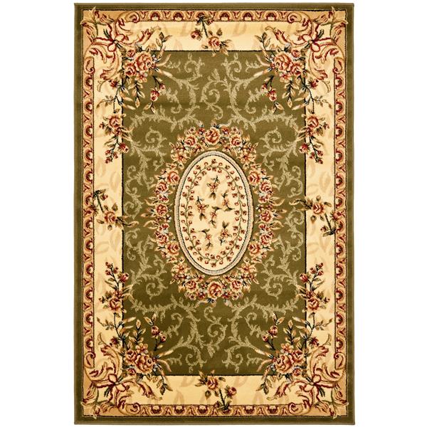 Safavieh Lyndhurst Decorative Rug - 4-ft x 6-ft - Sage/Ivory