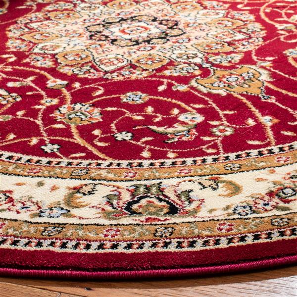 Safavieh Lyndhurst Decorative Rug - 5.3-ft x 5.3-ft - Red/Ivory